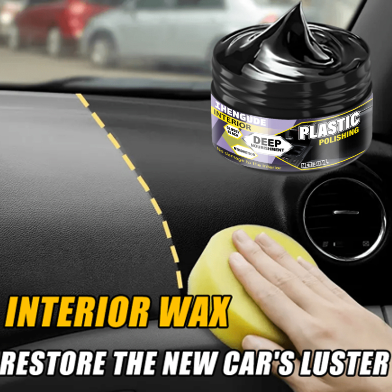 Leather Cleaner Interior - ユニバーサルレザー＆プラスチック修復研磨ワックス - 車内レザー/プラスチック/ゴムケア＆修復クリーム