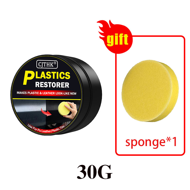 Leather Cleaner Interior - プラスチックレザー修復剤 車内光沢仕上げディテーリングキット 耐久性があり使いやすい 自動車オーナー向け