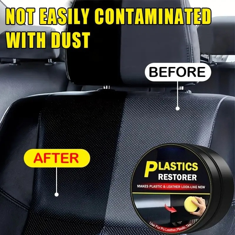 プラスチックレザー修復剤 車内光沢仕上げディテーリングキット - Leather Cleaner Interior のレビューと価格