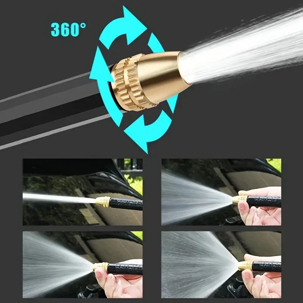 ポータブル高圧ウォーターガン洗車機、ガーデン散水ホースノズル - Pressure Washer Foam Gun のレビューと価格