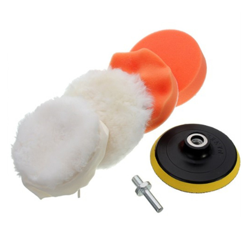 4インチカーポリッシングパッド,フォームスポンジキット,ドリ - Polish Pad Set Buffer のレビューと価格