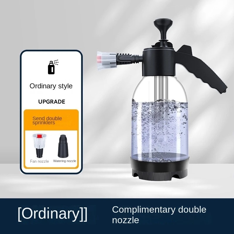 2L手動式エアプレッシャー式スノーフォームスプレー。交換可能 - Pressure Washer Foam Gun のレビューと価格