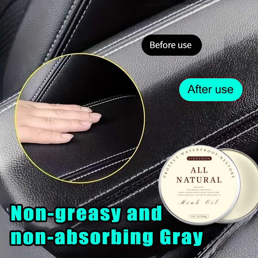 車のレザーケアクリームプラスチック修復剤バックトゥブラックグ - Leather Cleaner Interior のレビューと価格